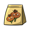 A bag of Wack'o'lantern seed